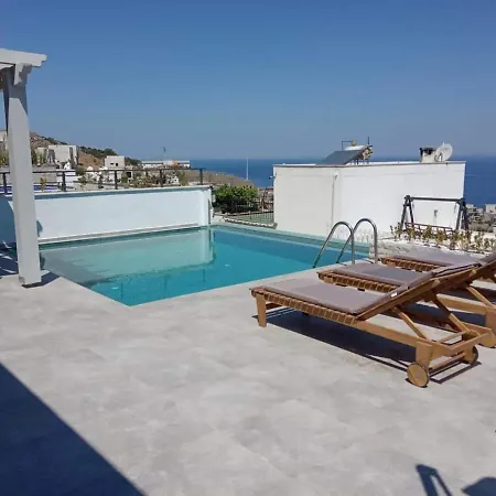3 Bedroom-house, Private Pool, Bbq, Ocean View-bodrum Yalikavak Вилла Бодрум